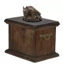 Bull Terrier III - une urne pour les cendres d'un chien, une urne avec une statuette, une urne élégante de style classique de la marque Art-Dog