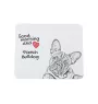 Bouledogue français - tapis de souris personnalisé avec impression, tapis de souris personnalisé avec chien, accessoire unique pour employé de bureau de la marque Art-Dog