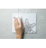 Bouledogue français - tapis de souris personnalisé avec impression, tapis de souris personnalisé avec chien, accessoire unique pour employé de bureau de la marque Art-Dog