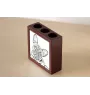 Bouledogue français - porte-stylo avec chien, organiseur de bureau avec impression, décoration de bureau personnalisée de la marque Art-Dog