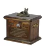 Bull Terrier V - urne pour les cendres de chien, urne avec une statuette, urne personnalisée pour les cendres de chien de la marque Art-Dog
