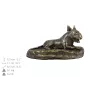Bull Terrier VI - urne pour les cendres de chien, urne avec une statuette, urne personnalisée pour les cendres de chien de la marque Art-Dog