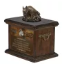 Bull Terrier VIII - urne pour les cendres de chien, urne avec une statuette, urne personnalisée pour les cendres de chien de la marque Art-Dog