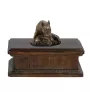Bull Terrier, Bullterrier V - Hund Ascheurne, klassische Urne mit Statue, elegante Urne mit Hund von der Marke Art-Dog