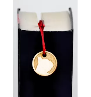 Buldog francuski zakładka do ksiązki outside Art-Dog