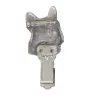 French Bulldog, Frenchie - brooch with a clip, holder for a start number, silver-plated dog show pin from the Art-Dog brand