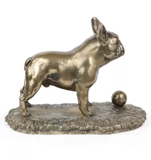 Bouledogue français I - une statuette exclusive de chien, une décoration intérieure de luxe, une édition limitée de figurines de la marque Art-Dog