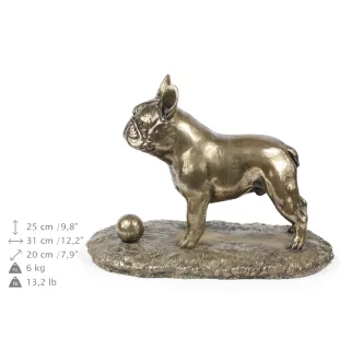 Bouledogue français I - une statuette exclusive de chien, une décoration intérieure de luxe, une édition limitée de figurines de la marque Art-Dog