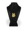French Bulldog, Frenchie I - keychain and necklace with a dog in a box, high-quality gold-plated product, Art-Dog brand