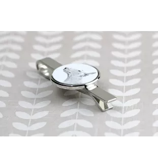 Bulterier spinka do krawatu z psem Art-Dog