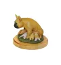 Französische Bulldogge I - bemalte Figur, Statue, Skulptur, vom Künstler hergestellt, Marke Art-Dog