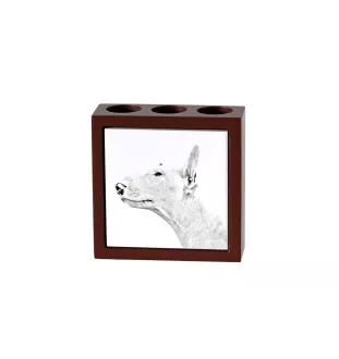 Bull Terrier - porte-stylo avec chien, organiseur de bureau avec impression, décoration de bureau personnalisée de la marque Art-Dog