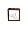 Bull Terrier, Bullterrier - Stifthalter mit Hund, Schreibtischorganizer mit Aufdruck, personalisierte Schreibtischdekoration der Marke Art-Dog