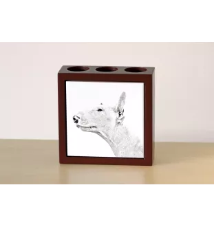 Bull Terrier - porte-stylo avec chien, organiseur de bureau avec impression, décoration de bureau personnalisée de la marque Art-Dog