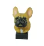 Bouledogue français - figurine peinte, statue, sculpture, réalisée par l'artiste, marque Art-Dog