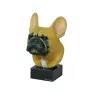 Französische Bulldogge - bemalte Figur, Statue, Skulptur, vom Künstler hergestellt, Marke Art-Dog
