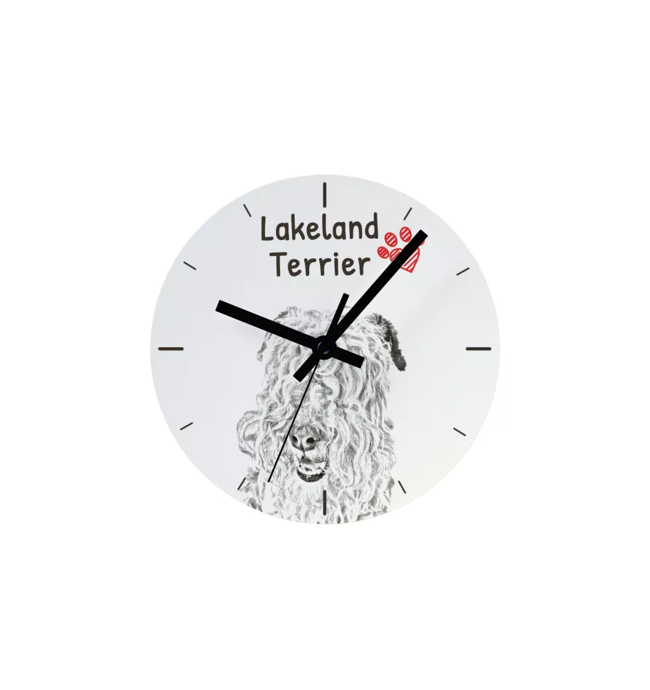 Bull Terrier - horloge murale avec chien, horloge de table avec impression, décoration personnalisée de la maison de la marque Art-Dog