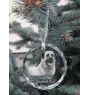 Berger d'Anatolie, Chien de Berger Kangal - boule de Noël en cristal avec une photo, photo de chien dans le cristal, décoration personnalisée pour sapin de Noël de la marque Art-Dog