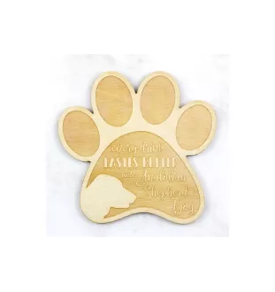 Anatolischer Hirtenhund - Tasse Untersetzer, graviert Untersetzer mit Hund, Geschenk für Hundeliebhaber von Art-Dog Marke