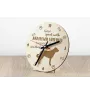 Anatolian Shepherd Dog, Turkish Kangal Dog - clock with dog, wooden clock with engraving, personalised clock by Art-Dog
