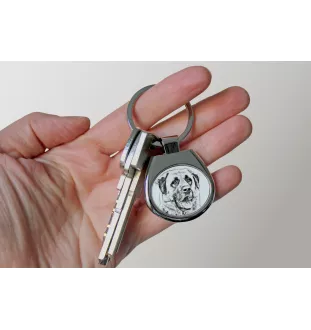 Anatolian Shepherd Dog, Turkish Kangal Dog - keychain with a dog, keychain with a print, personalized pendant from the Art-Dog brand