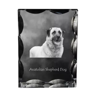 Anatolian ramka kryształowa z psem Art-Dog