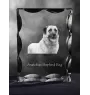 Berger d'Anatolie, Chien de Berger Kangal - cristal avec photo de chien, statuette en verre avec photo, cadre exceptionnel avec photo de la marque Art-Dog