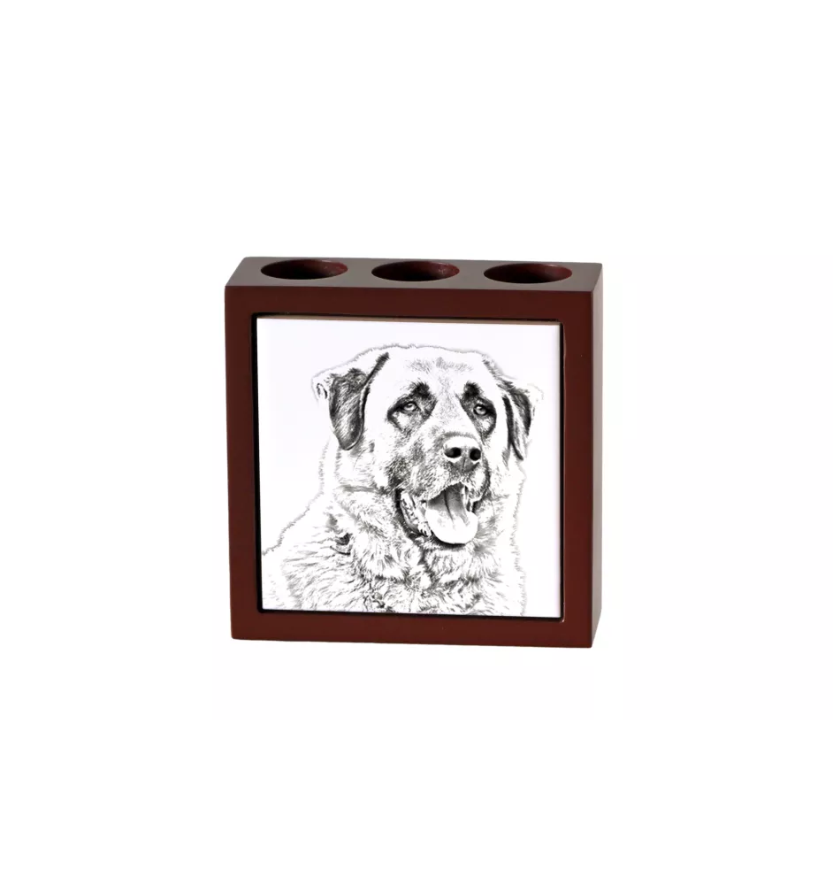 Berger d'Anatolie, Chien de Berger Kangal - porte-stylo avec chien, organiseur de bureau avec impression, décoration de bureau personnalisée de la marque Art-Dog