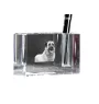 Berger d'Anatolie, Chien de Berger Kangal - Porte-stylos, organiseur en cristal avec photo de chien, décoration de bureau unique par la marque Art-Dog