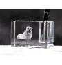 Anatolian Shepherd Dog, Turkish Kangal Dog - Pen stand, crystal organiser with dog photo, unique desk decoration by Art-Dog brand