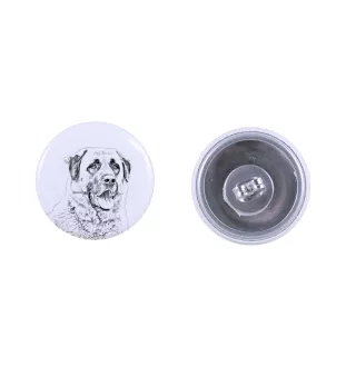 Anatolian Shepherd Dog, Turkish Kangal Dog - unique dog earrings, your pet on a keychain, Art-Dog's own brand