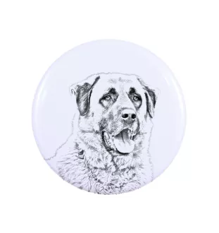 Berger d'Anatolie, Chien de Berger Kangal - aimant avec un œil de chien, exceptionnellement léger, aimant puissant, produit fabriqué à la main par la marque Art-Dog