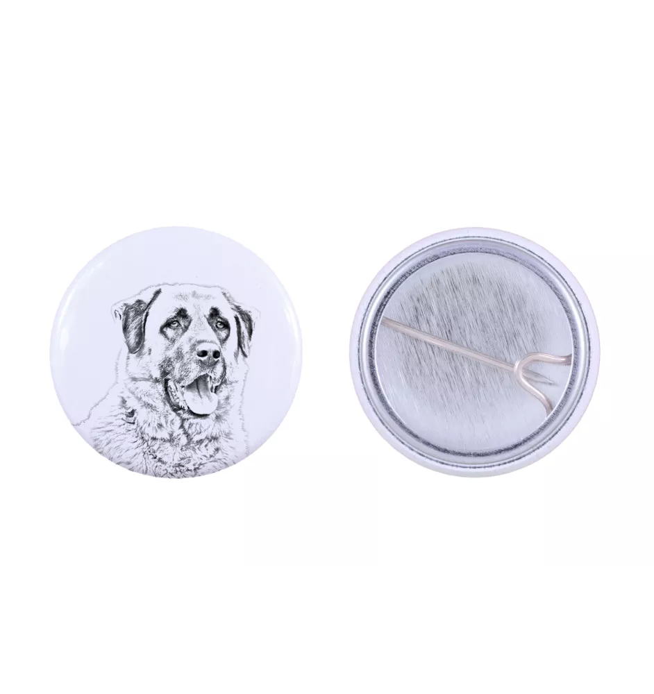 Berger d'Anatolie, Chien de Berger Kangal - badge avec votre chien, ajoutez votre propre photo, marque Art-Dog