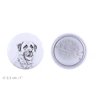 Anatolischer Hirtenhund - Anstecknadel mit Ihrem Hund, fügen Sie Ihr eigenes Foto hinzu, Marke Art-Dog