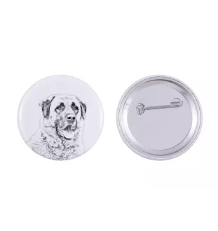 Berger d'Anatolie, Chien de Berger Kangal - badge avec votre chien, ajoutez votre propre photo, marque Art-Dog