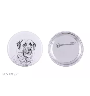 Anatolian przypinka z psem duża Art-Dog