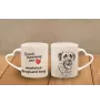 Anatolischer Hirtenhund - Tasse mit Hund, entzückende Tasse mit herzförmigem Henkel, universelles Geschenk der Marke Art-Dog