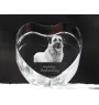 Berger d'Anatolie, Chien de Berger Kangal - une photo de chien dans un cristal, un cœur en cristal, un cadre photo exceptionnel de la marque Art-Dog