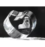 Berger d'Anatolie, Chien de Berger Kangal - une photo de chien dans un cristal, un cœur en cristal, un cadre photo exceptionnel de la marque Art-Dog