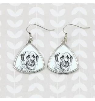 Berger d'Anatolie, Chien de Berger Kangal - boucles d'oreilles avec chien, boucles d'oreilles pendantes avec photo, bijoux personnalisés avec impression de la marque Art-Dog