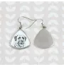 Anatolian Shepherd Dog, Turkish Kangal Dog - dog earrings, hanging earrings with a picture, personalized jewelry with Art-Dog brand print