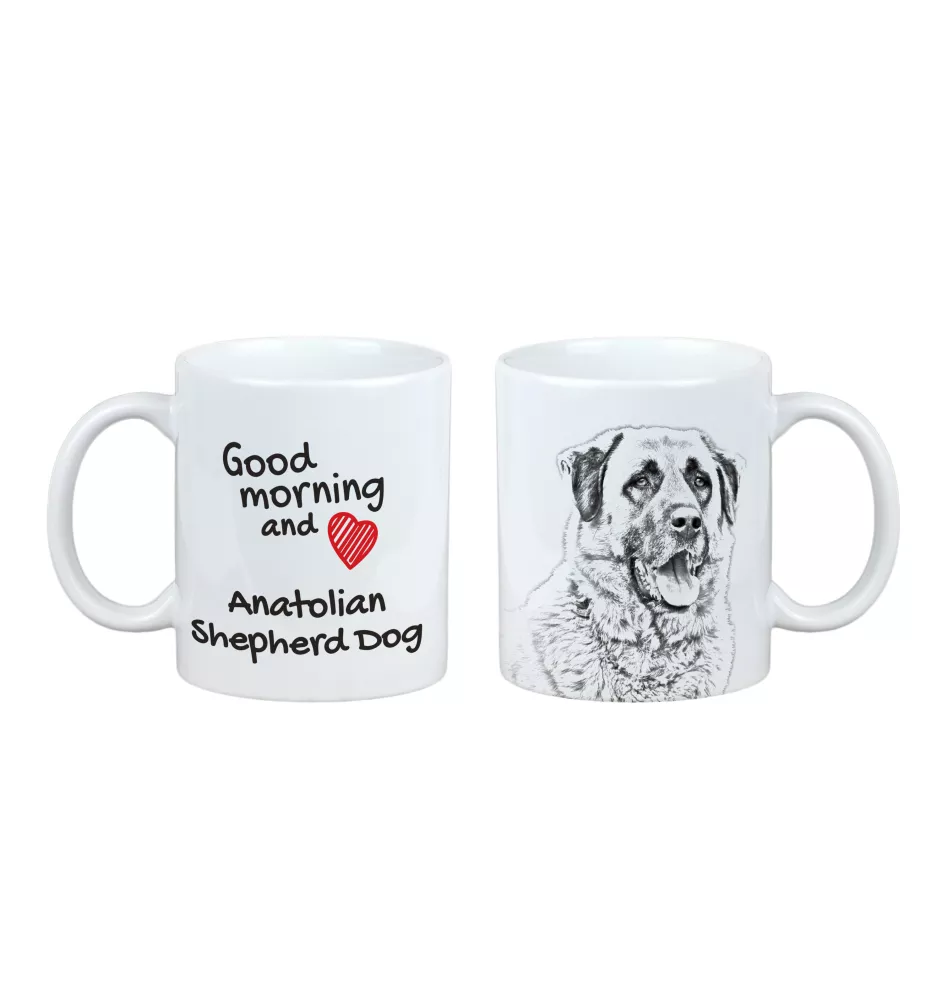 Anatolian Shepherd Dog, Turkish Kangal Dog - cup with a dog, cup with a photo, personalized gift from the Art-Dog brand