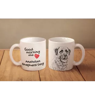 Anatolischer Hirtenhund - Tasse mit Hund, Tasse mit Bild, personalisiertes Geschenk der Marke Art-Dog