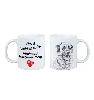 Anatolischer Hirtenhund - Tasse mit Hund, Tasse mit Bild, personalisiertes Geschenk der Marke Art-Dog