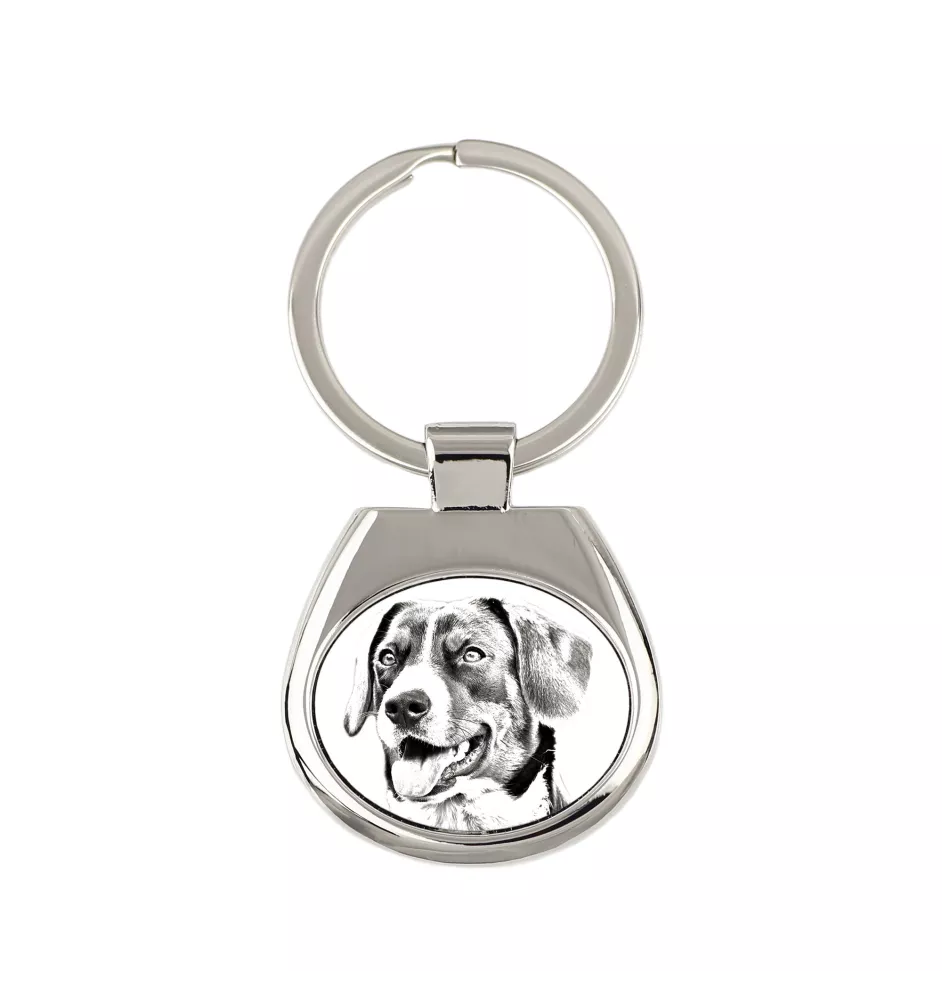Bouvier Appenzellois, Bouvier de l'Appenzell - porte-clés avec chien, porte-clés imprimé, breloque personnalisée de la marque Art-Dog