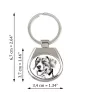Appenzell Cattle Dog, Appenzeller Sennenhund - keychain with a dog, keychain with a print, personalized pendant from the Art-Dog brand