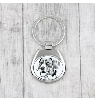 Appenzell Cattle Dog, Appenzeller Sennenhund - keychain with a dog, keychain with a print, personalized pendant from the Art-Dog brand