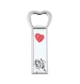 Appenzell Cattle Dog, Appenzeller Sennenhund - bottle opener with a dog, personalized fridge opener, unique gift for a man by Art-Dog brand