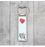 Appenzell Cattle Dog, Appenzeller Sennenhund - bottle opener with a dog, personalized fridge opener, unique gift for a man by Art-Dog brand