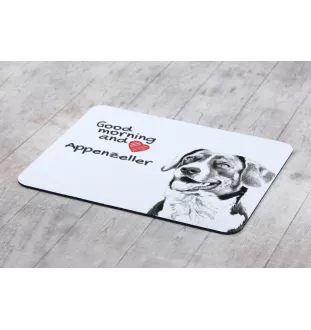 Bouvier Appenzellois, Bouvier de l'Appenzell - tapis de souris personnalisé avec impression, tapis de souris personnalisé avec chien, accessoire unique pour employé de bureau de la marque Art-Dog